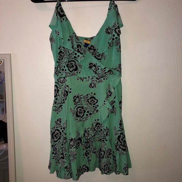 Mini Wrap Style Dress - Picture 2 of 2